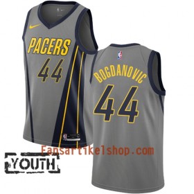 Indiana Pacers Trikot Bojan Bogdanovic 44 2018-19 Nike City Edition Grau Swingman - Kinder